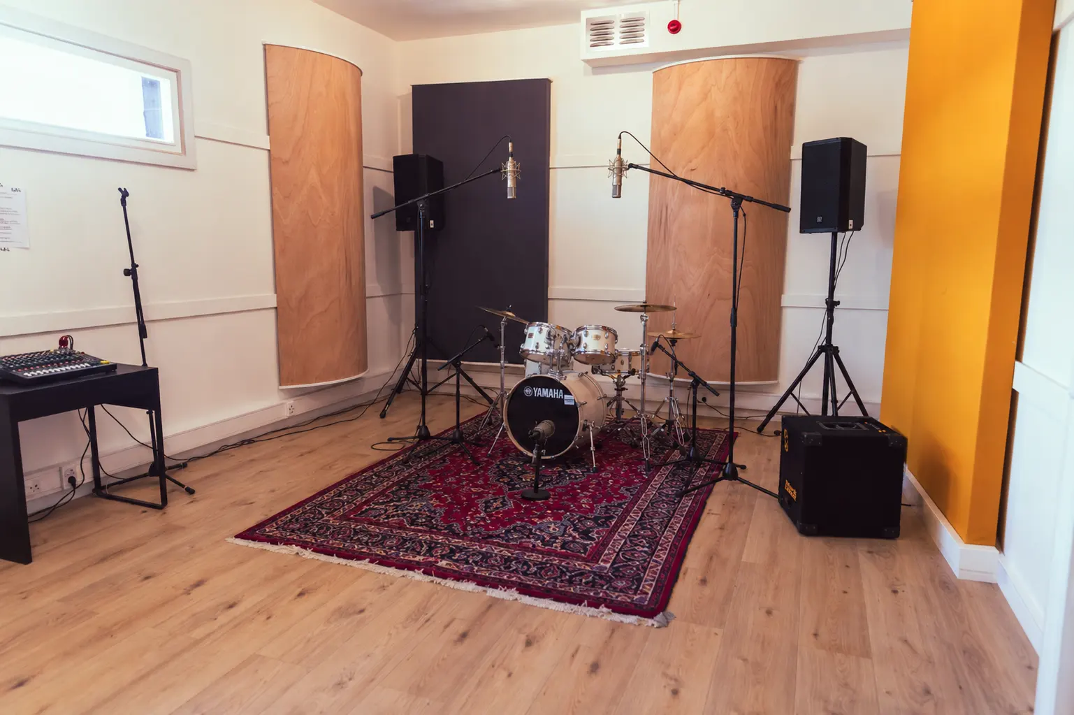 De live room / repetitieruimte voor band opnames